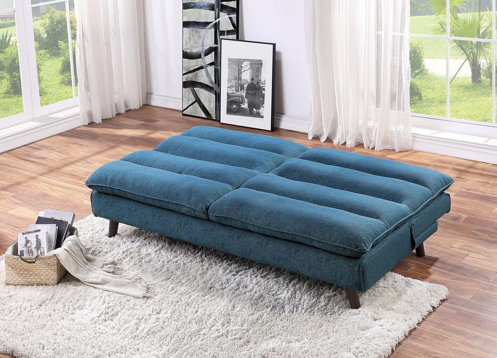 Mackay Convertible Futon Sofa Sleeper BLUE