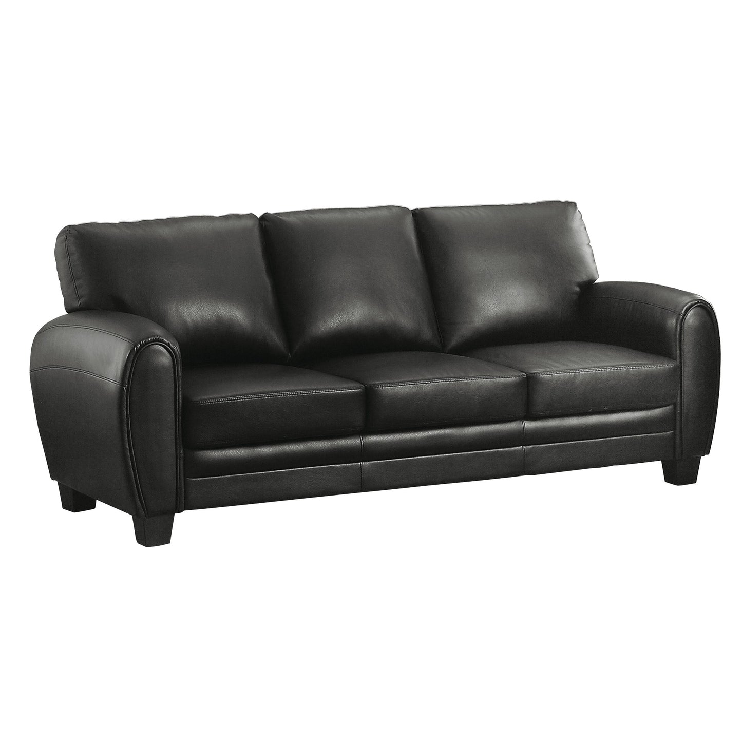 Rubin Sofa BLACK durable VINYL