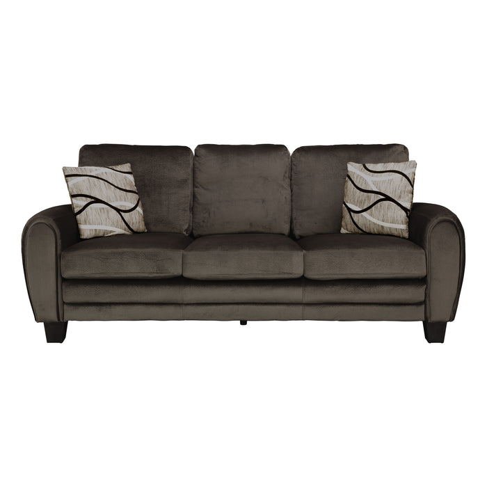 Rubin Sofa CHOCOLATE MICROFIBER