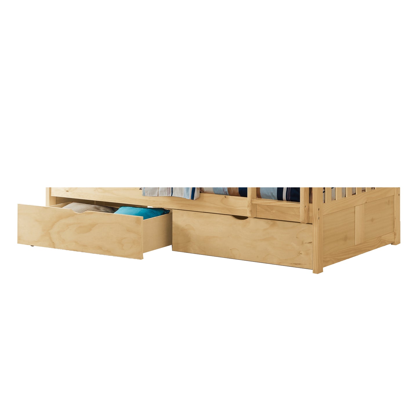 Bartly Twin/Twin Bunk Bed NATURAL PINE