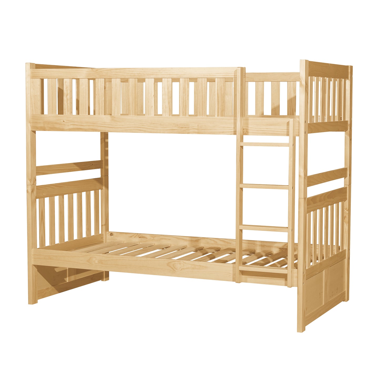Bartly Twin/Twin Bunk Bed NATURAL PINE