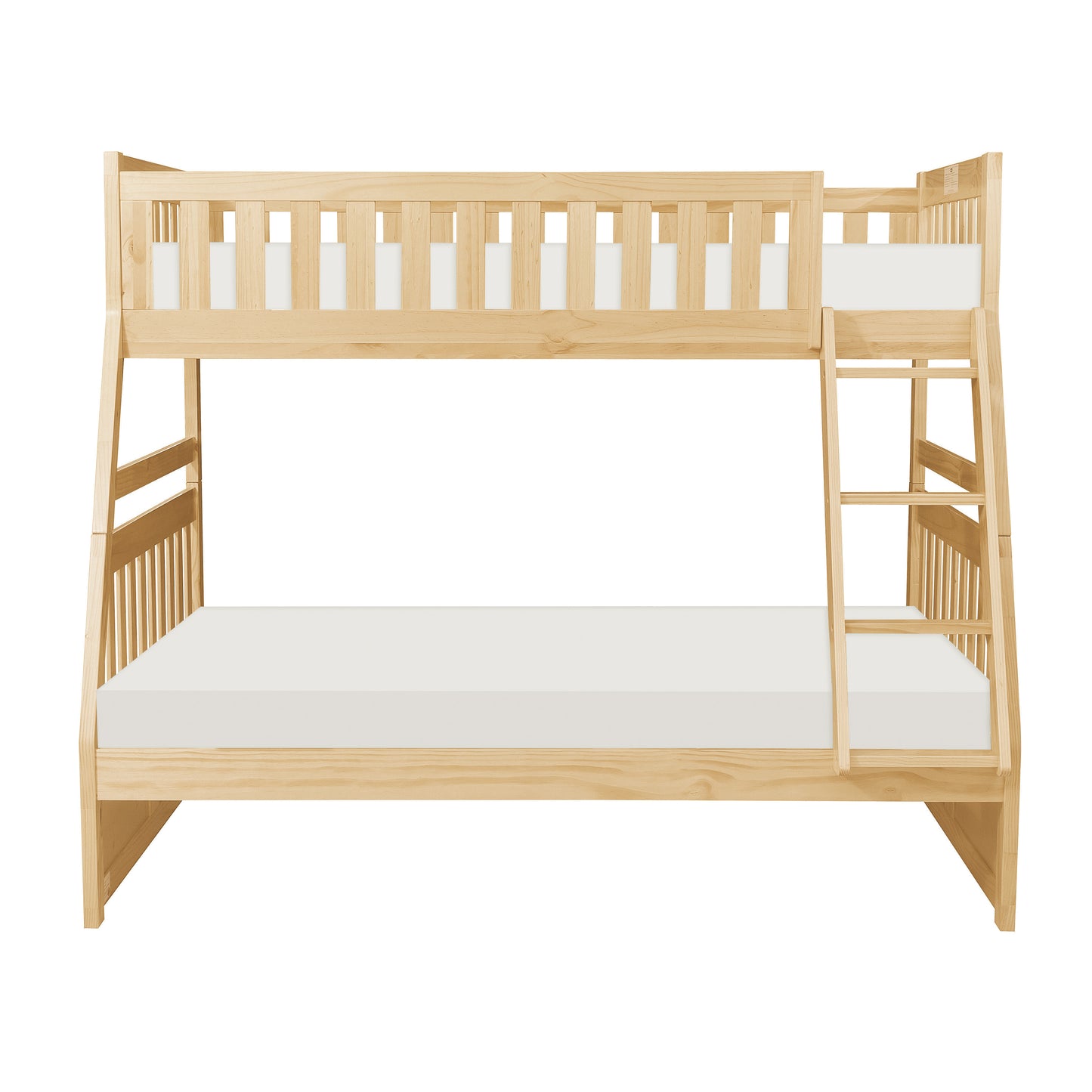 Bartly Twin/Full Bunkbed NATURAL