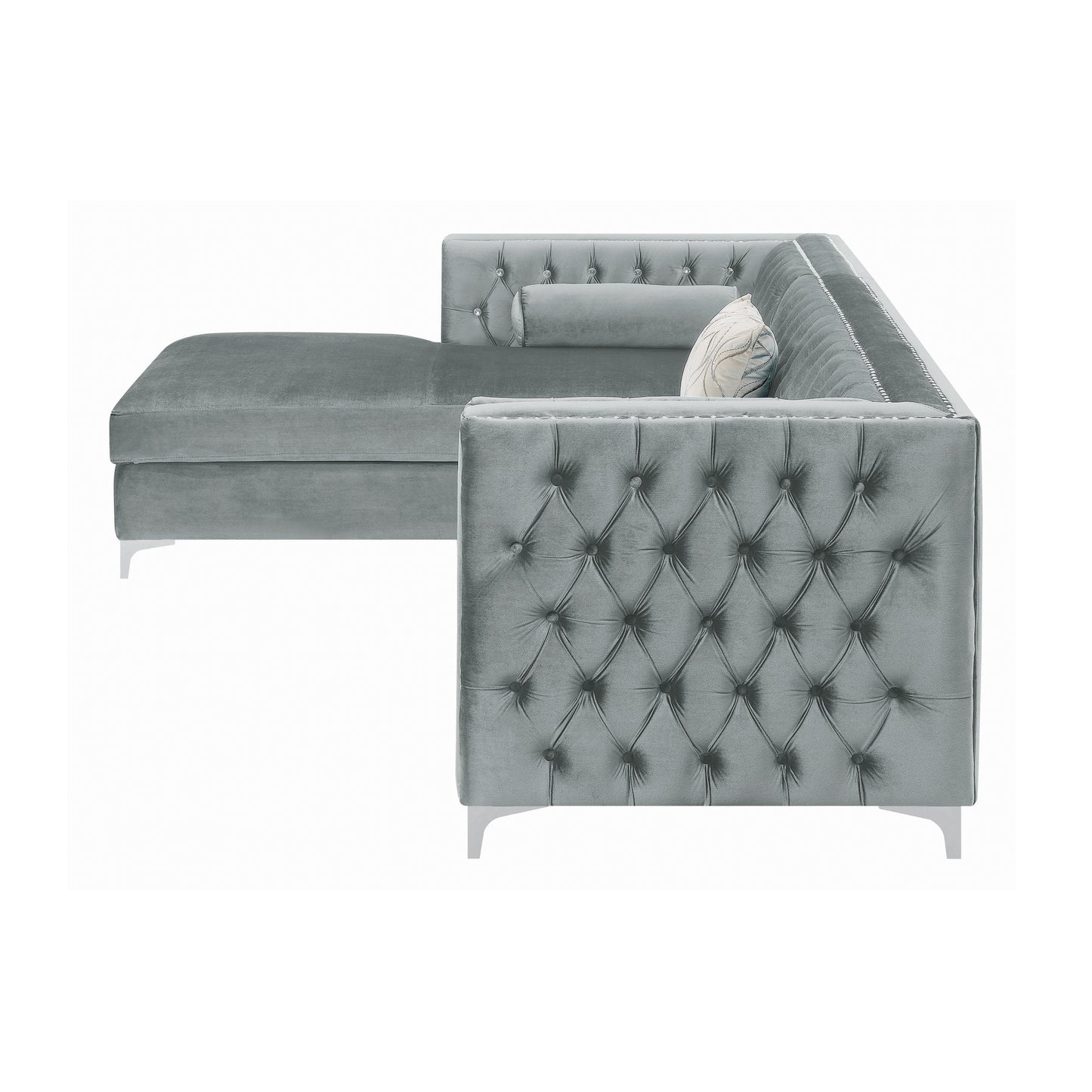 Bellaire Sectional SILVER LAF CHAISE ONLY