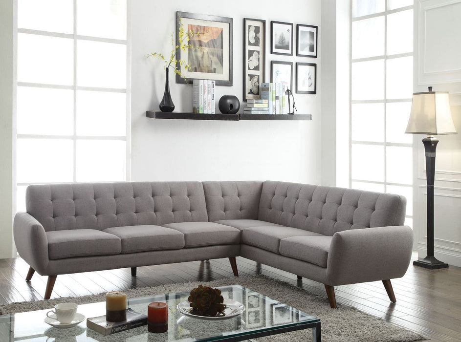 Essick Sectional LIGHT GREY LINEN ONLY