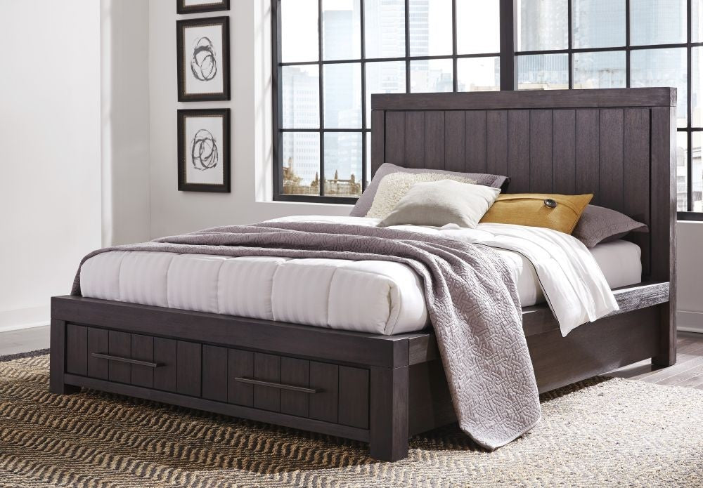 Heath Queen Platform Bed w/ Storage