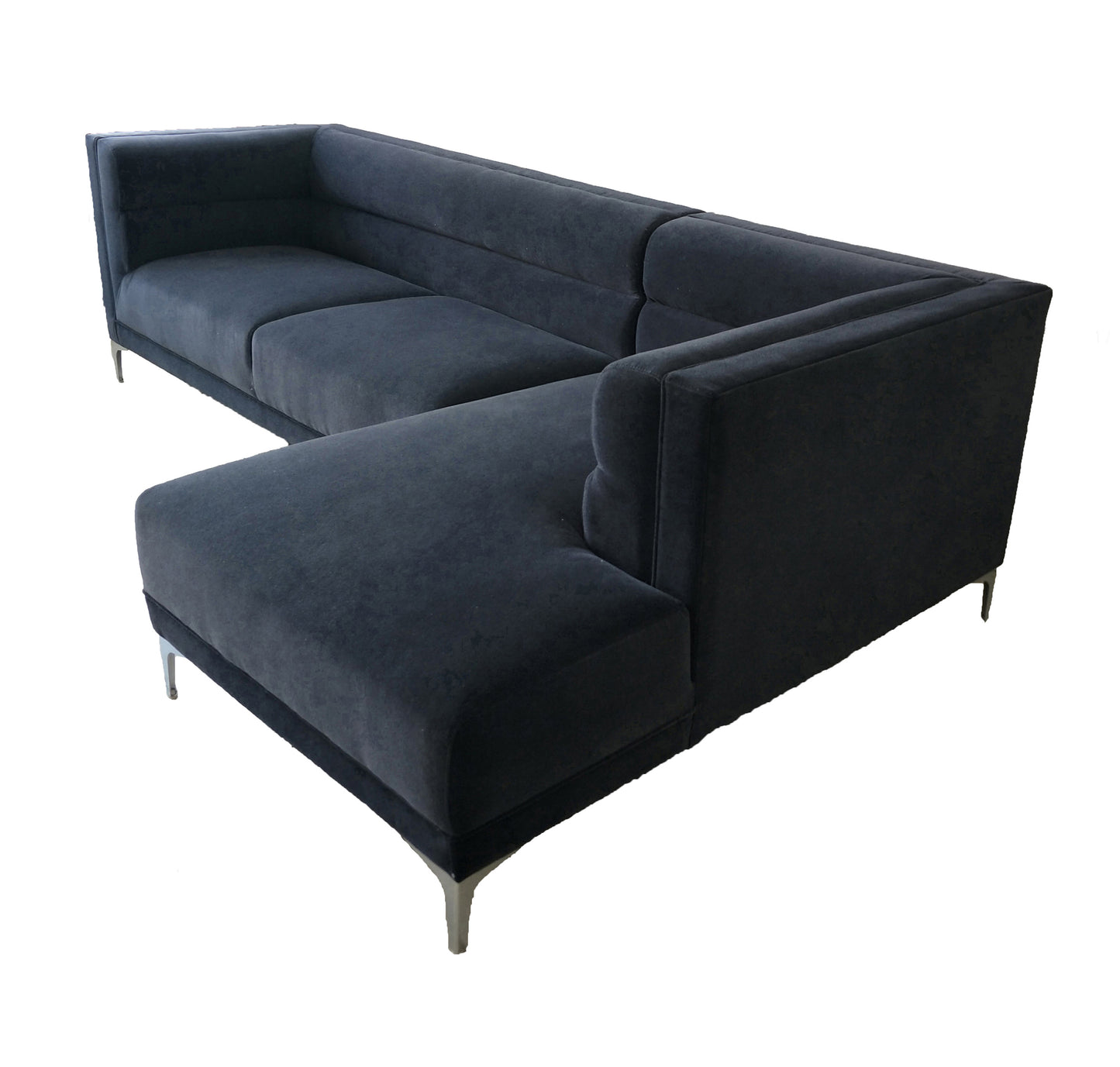 Hetfield Tufted Sectional INDIGO ONLY RAF CHAISE ONLY