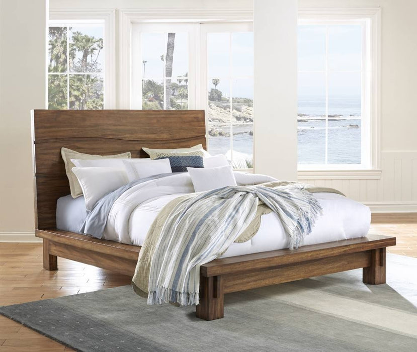 # Ocean Queen Platform Bed SOLID WOOD