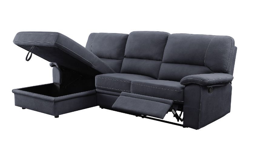 Trifora Reclining Sectional LAF only GREY ONLY