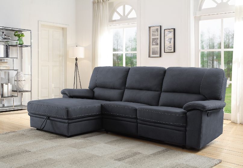Trifora Reclining Sectional LAF only GREY ONLY