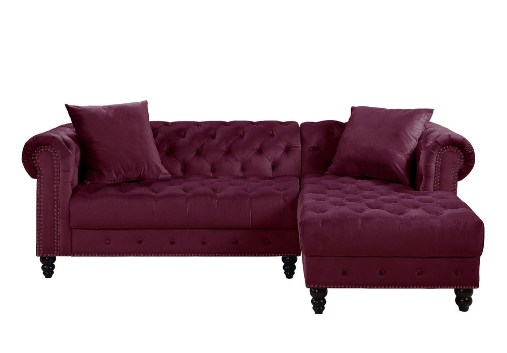 Adnelis Sectional RAF only RED VELVET