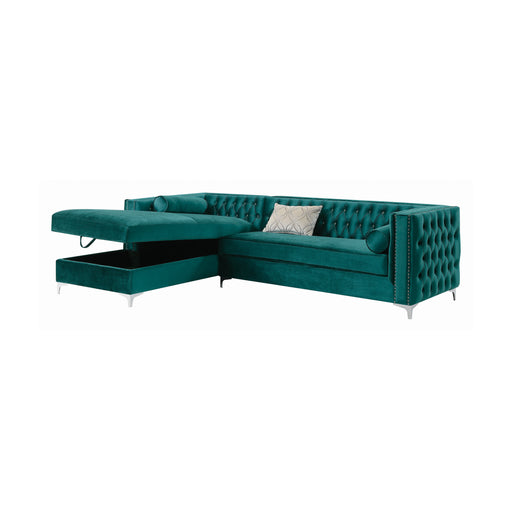 bellaire-sectional-teal-laf-chaise-only