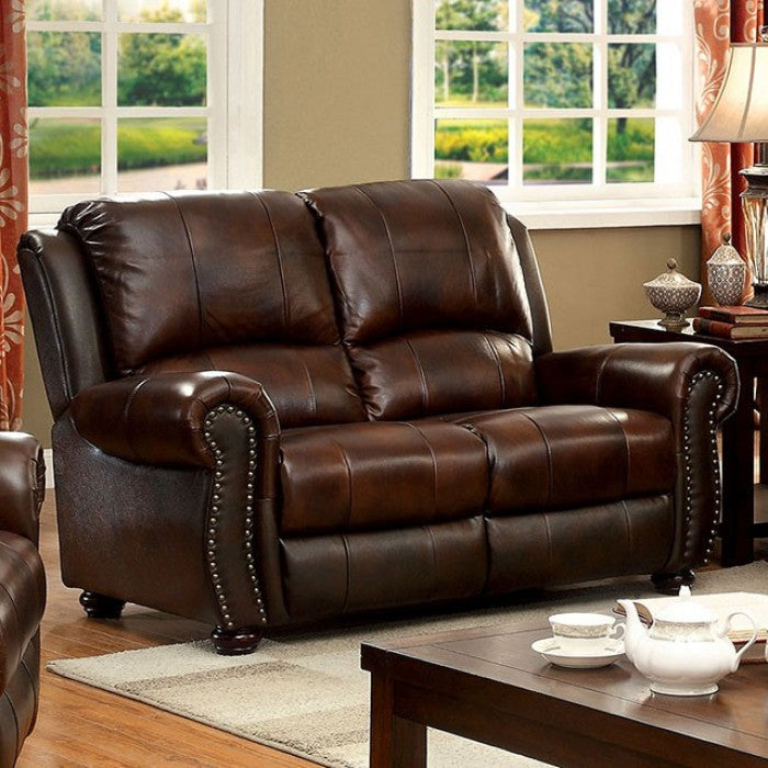 Turton Top Grain Leather Sofa BROWN ONLY