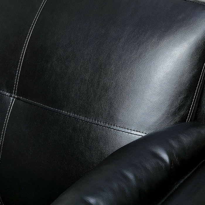 Pierre Sofa BLACK VINYL