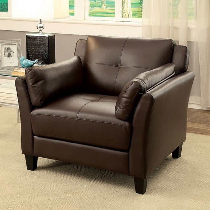 Pierre Sofa BROWN VINYL