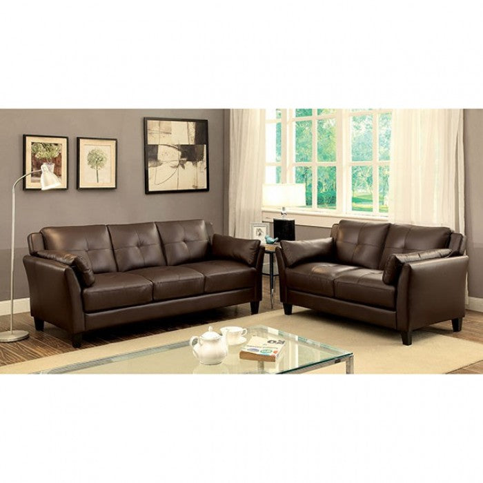 Pierre Sofa BROWN VINYL