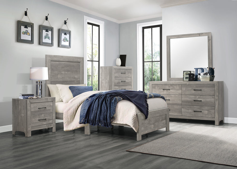 Corbin Twin Bed GREY