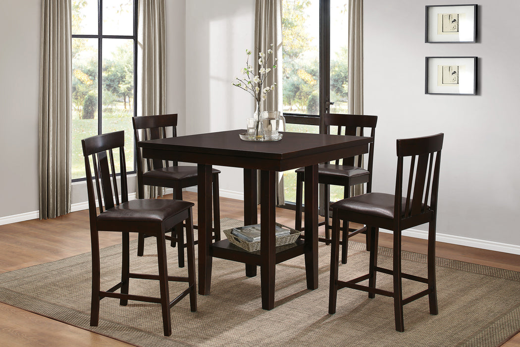 Diego 5PC Counter Dinette Set SOLD IN SET ONLY