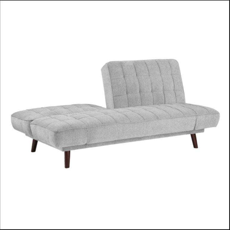 Driggs Futon Sofa Bed Sleeper Chaise NEUTRAL CANVAS