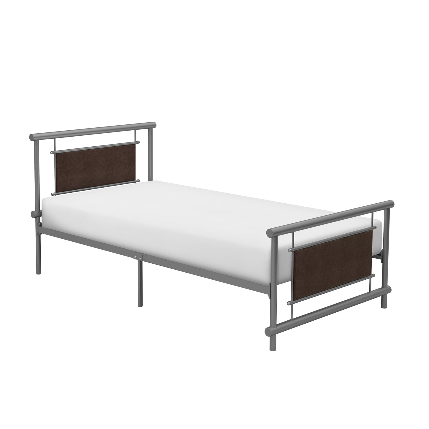 Gavino Twin Platform Bed BROWN ONLY