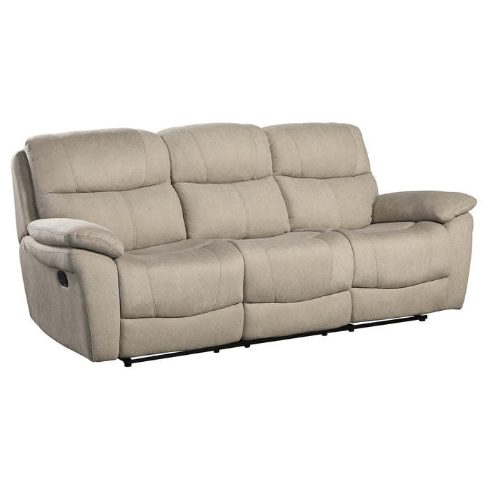 Longvale Reclining Sofa TAN