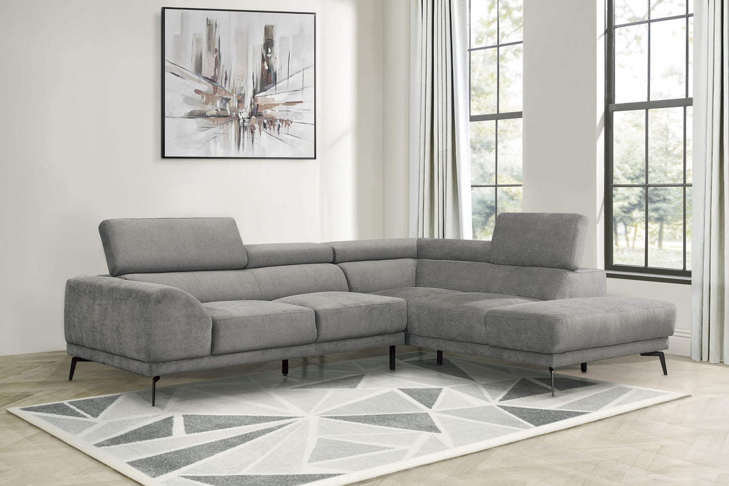 # Medora Sectional RAF only GREY CLEARANCE