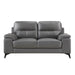 mischa-top-grain-leather-loveseat-dark-grey