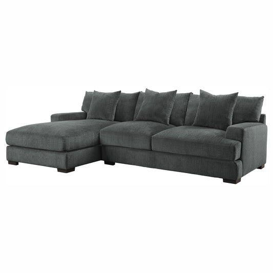 Worchester 2PCS Sectional LAF or RAF GREY ONLY